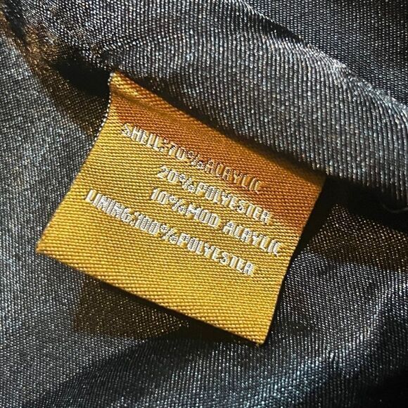 Chokolat White & Black Faux Fur Women’s Warm Winter Go Out Jacket size Large - Picture 5 of 12